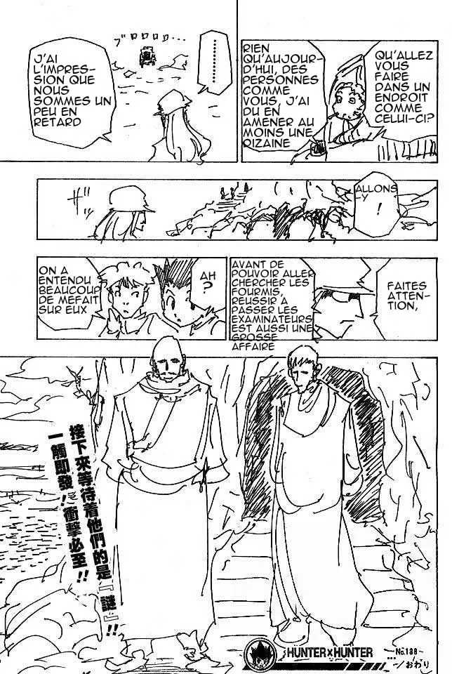 Hunter X Hunter Chapitre 188 page 14