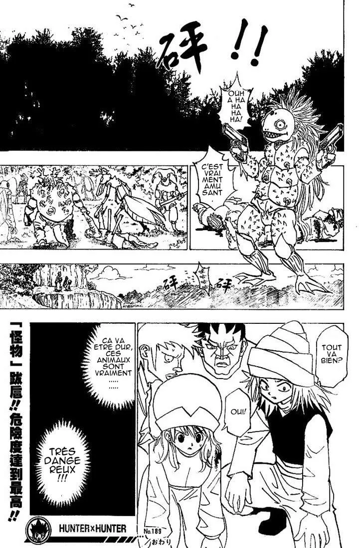 Hunter X Hunter Chapitre 189 page 15