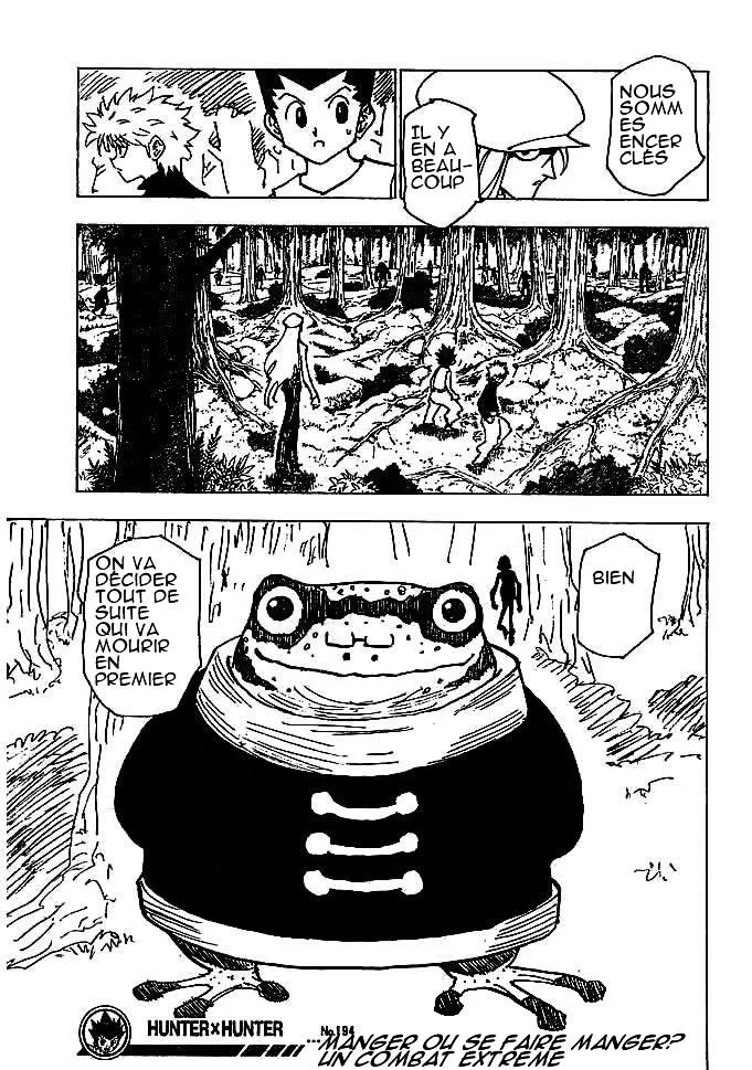 Hunter X Hunter Chapitre 194 page 14