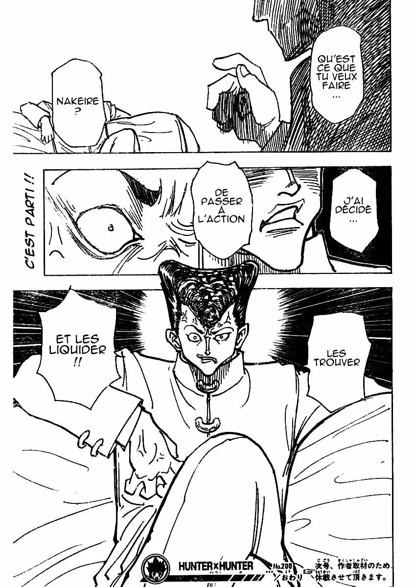 Hunter X Hunter Chapitre 200 page 12