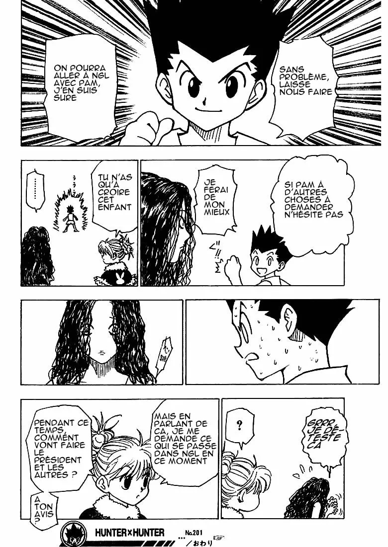 Hunter X Hunter Chapitre 201 page 14