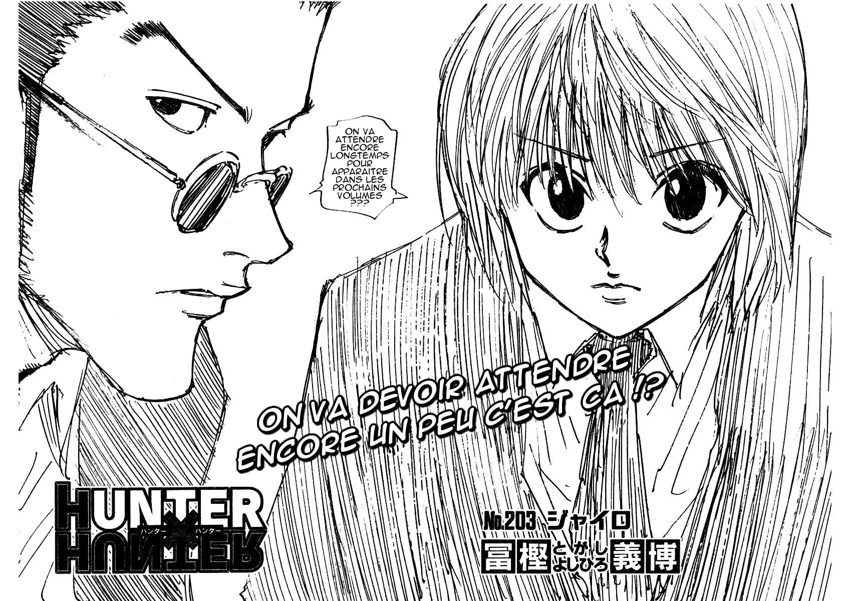 Hunter X Hunter Chapitre 203 page 2