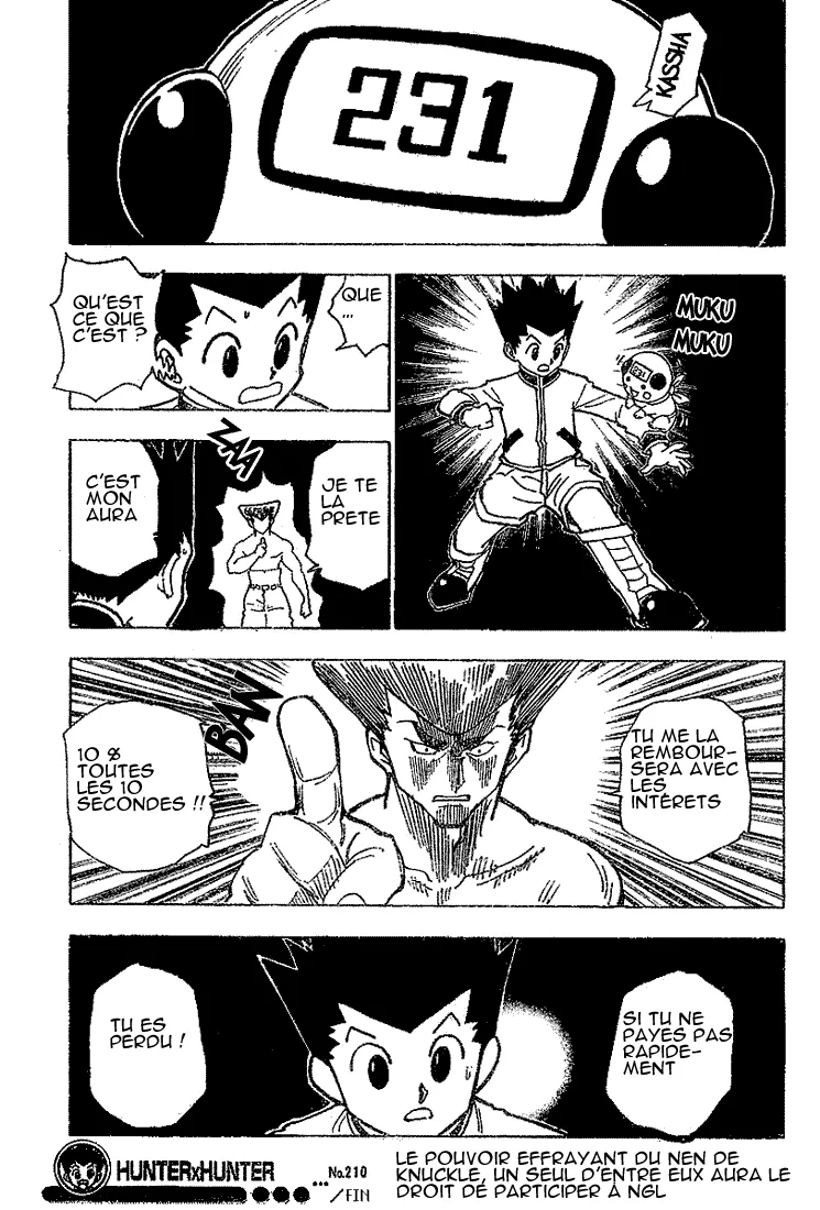 Hunter X Hunter Chapitre 210 page 15