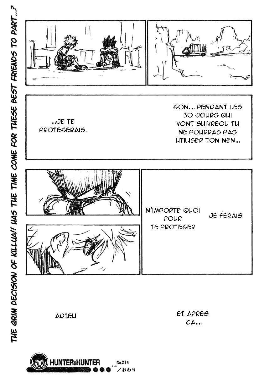 Hunter X Hunter Chapitre 214 page 15