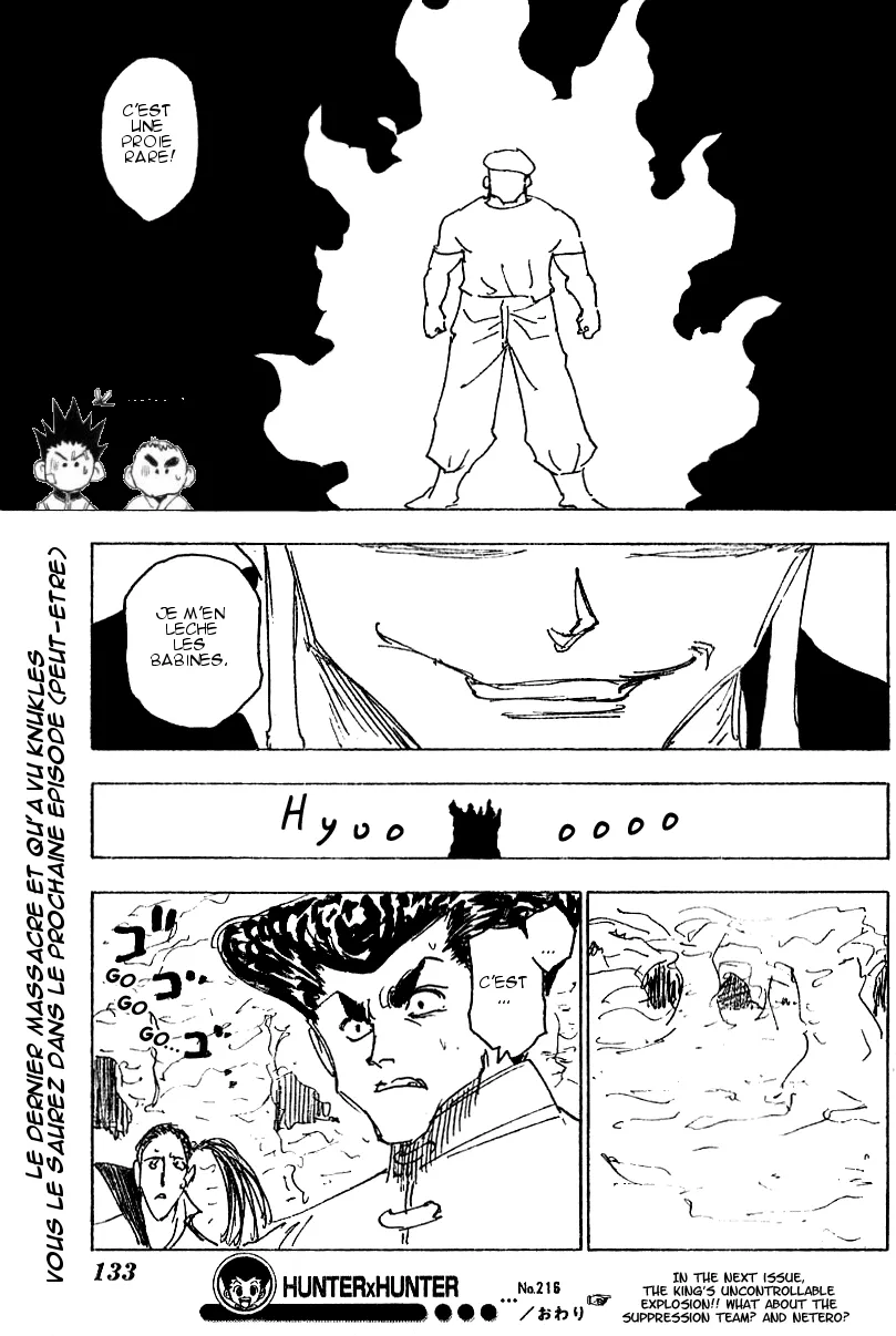 Hunter X Hunter Chapitre 216 page 15