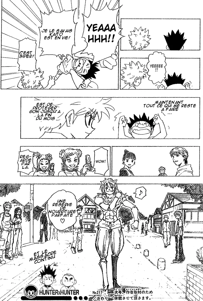 Hunter X Hunter Chapitre 217 page 15