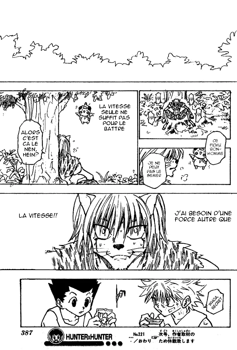 Hunter X Hunter Chapitre 221 page 15