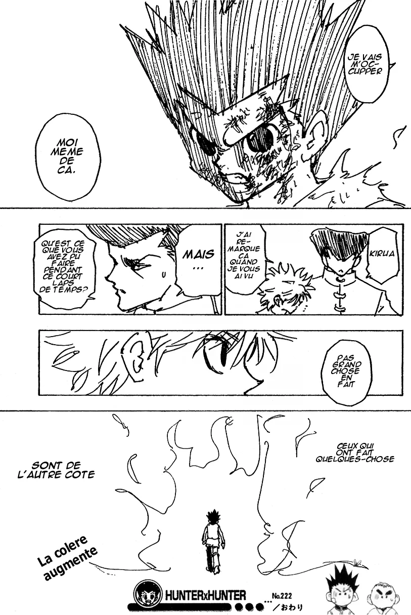 Hunter X Hunter Chapitre 222 page 15