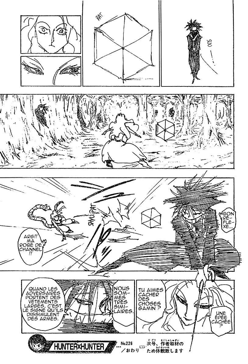 Hunter X Hunter Chapitre 226 page 15