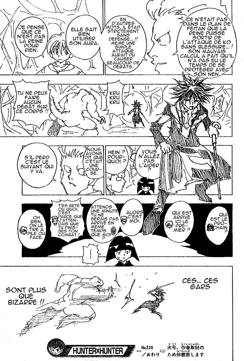 Hunter X Hunter Chapitre 228 page 15