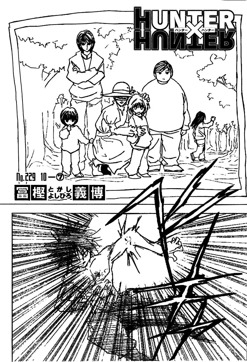 Hunter X Hunter Chapitre 229 page 2