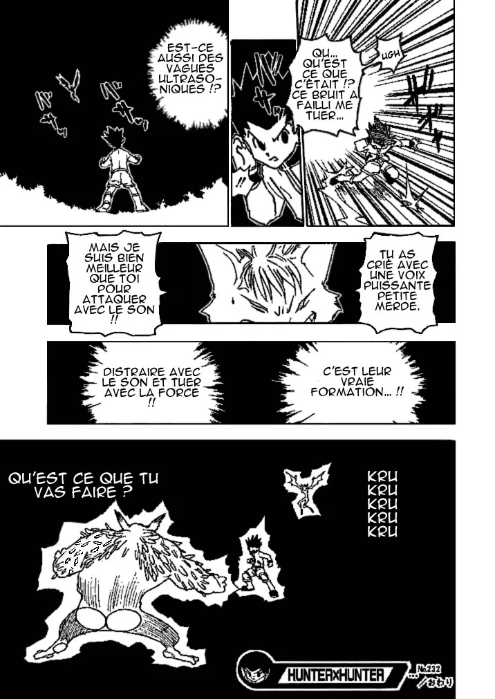 Hunter X Hunter Chapitre 232 page 15