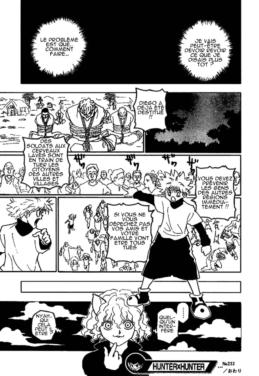 Hunter X Hunter Chapitre 233 page 15
