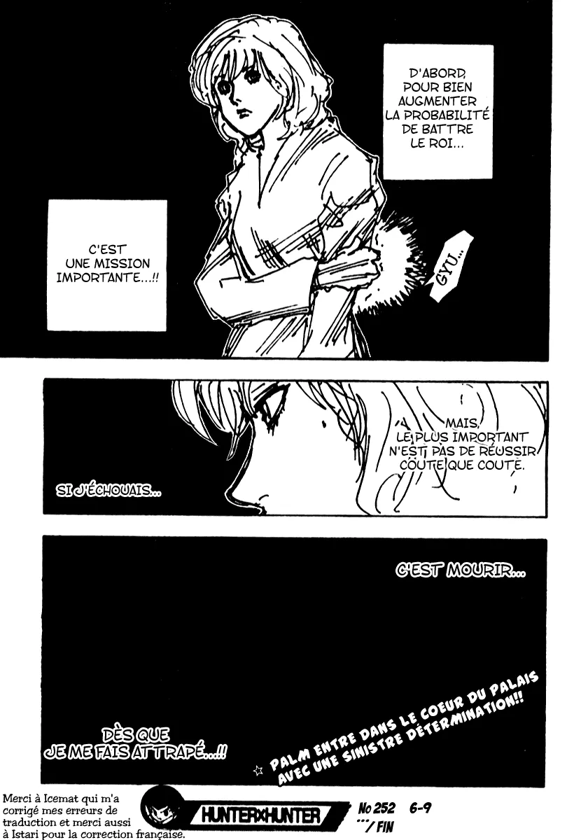 Hunter X Hunter Chapitre 252 page 15
