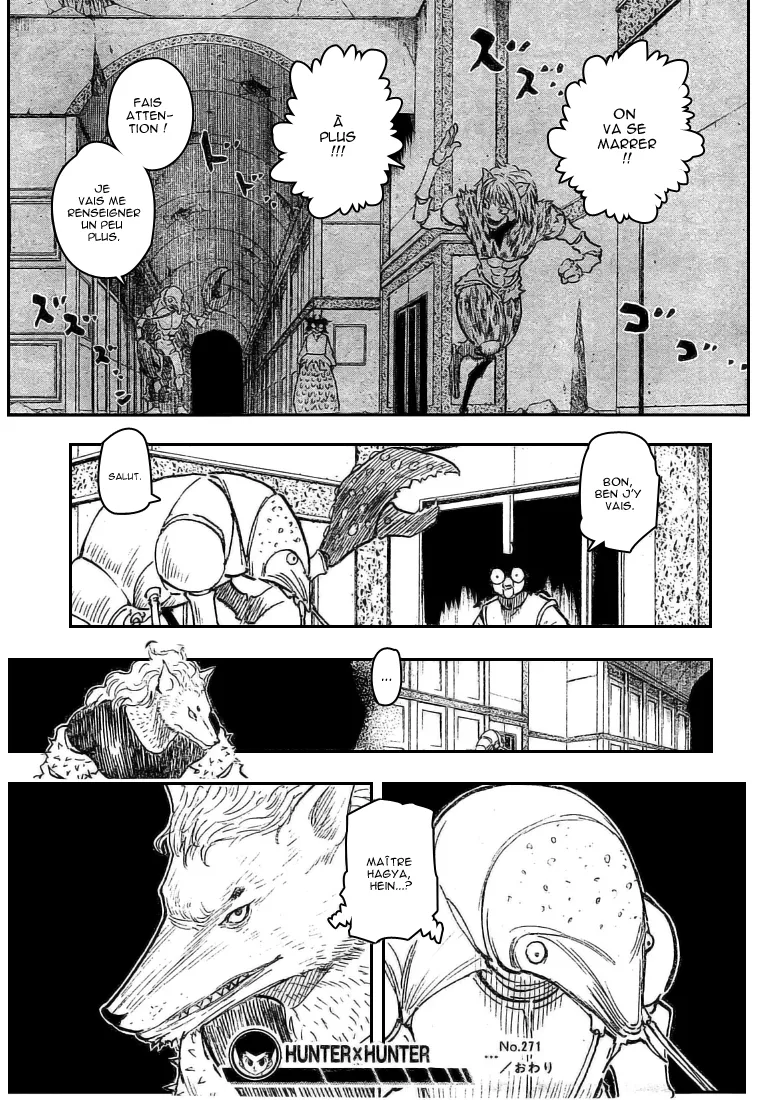 Hunter X Hunter Chapitre 271 page 17
