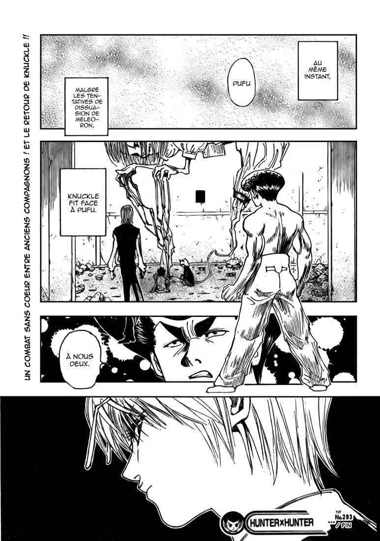 Hunter X Hunter Chapitre 293 page 19