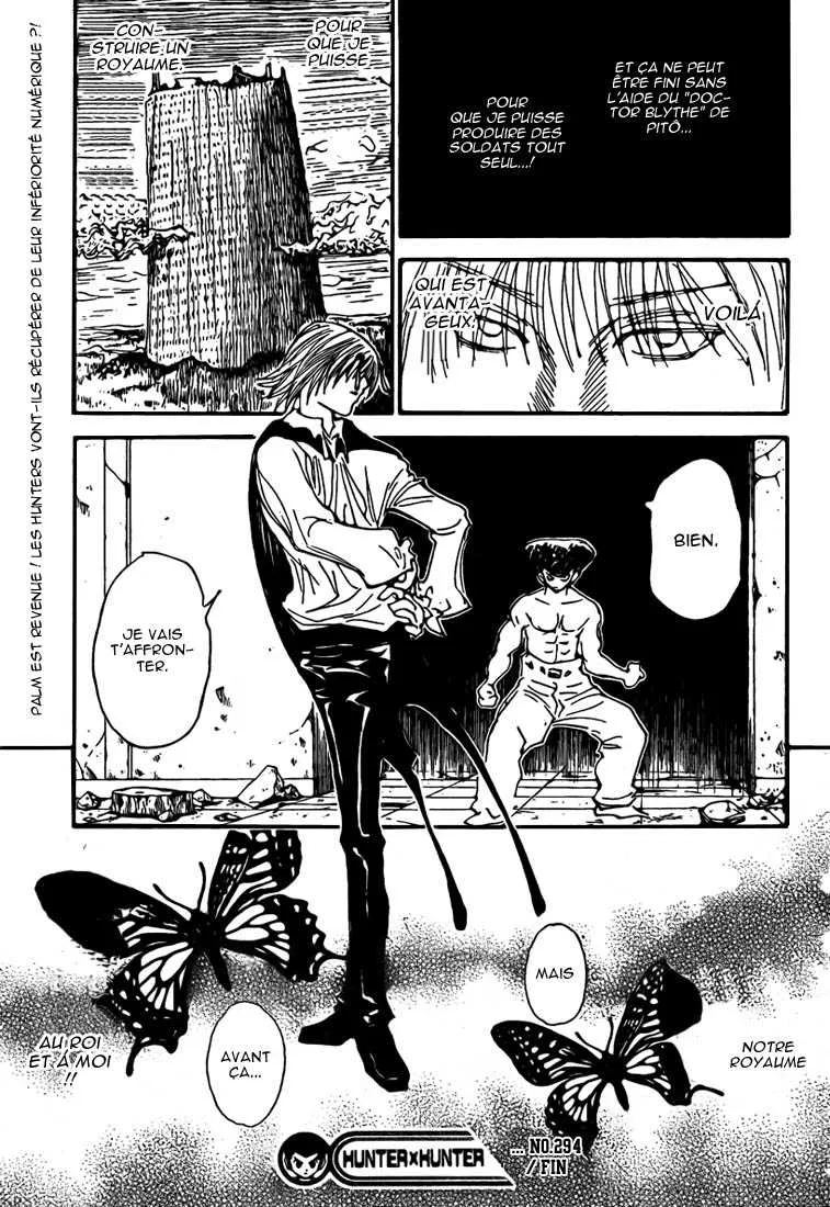 Hunter X Hunter Chapitre 294 page 19