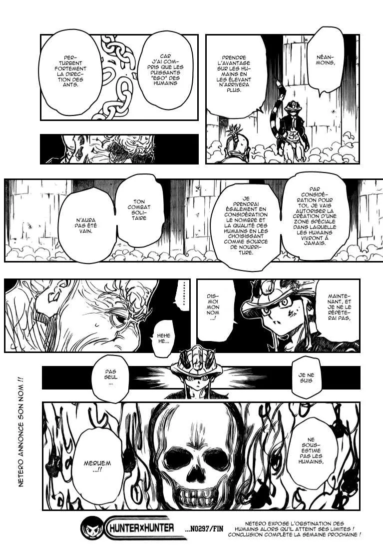Hunter X Hunter Chapitre 297 page 17