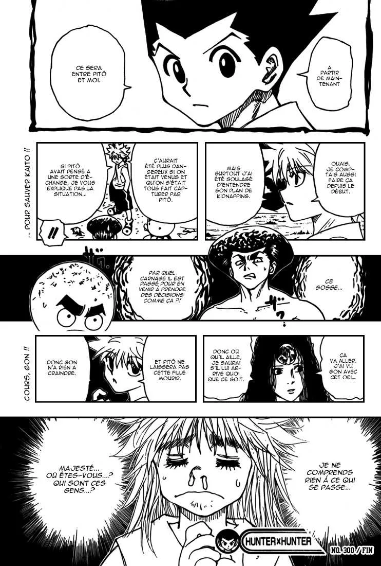 Hunter X Hunter Chapitre 300 page 18