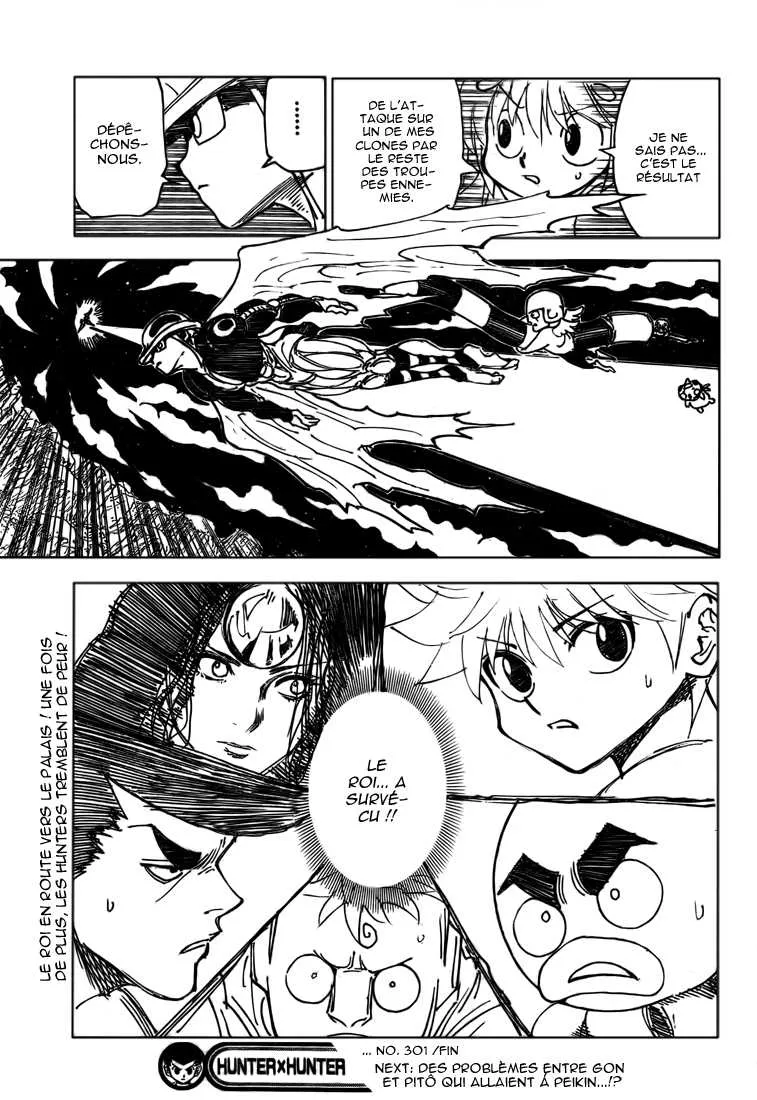 Hunter X Hunter Chapitre 301 page 19