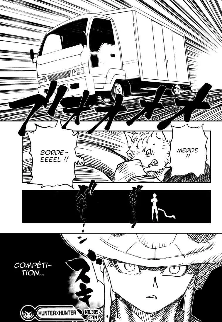 Hunter X Hunter Chapitre 309 page 19