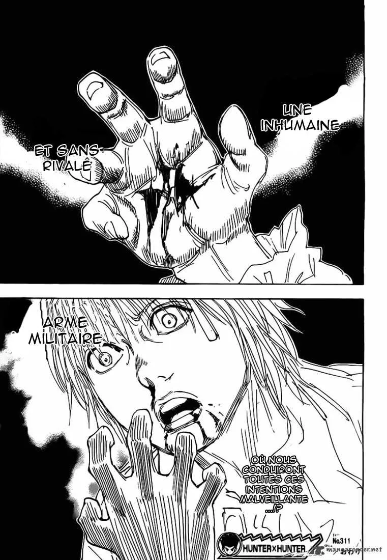 Hunter X Hunter Chapitre 311 page 17