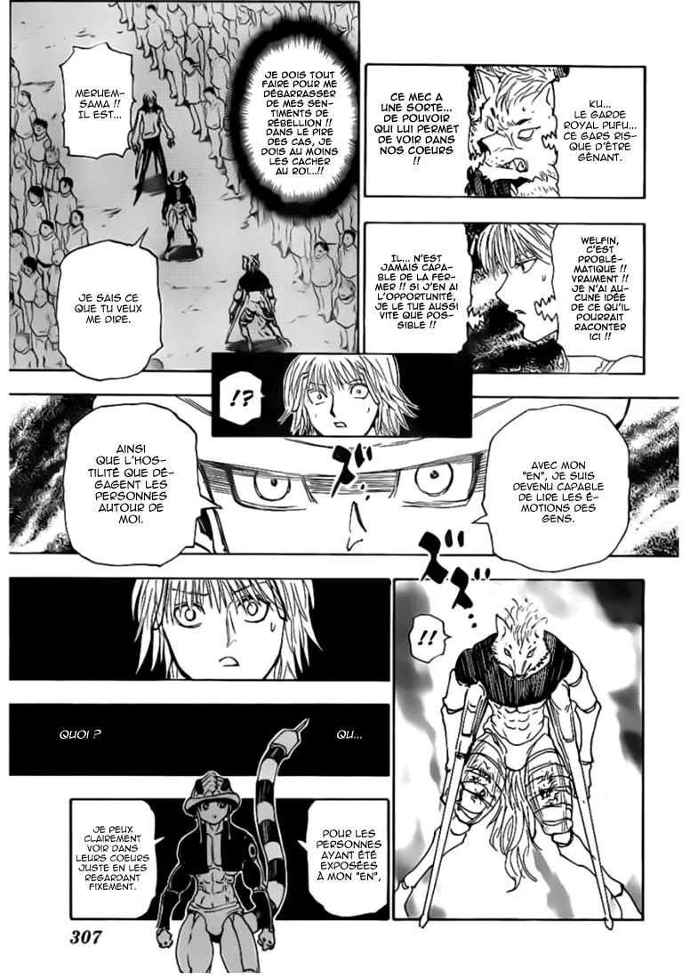 Hunter X Hunter Chapitre 312 page 8