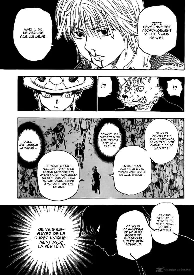 Hunter X Hunter Chapitre 312 page 12