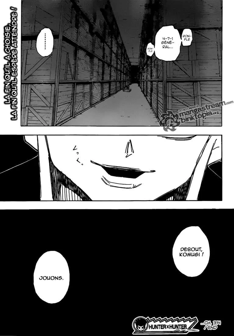 Hunter X Hunter Chapitre 314 page 18