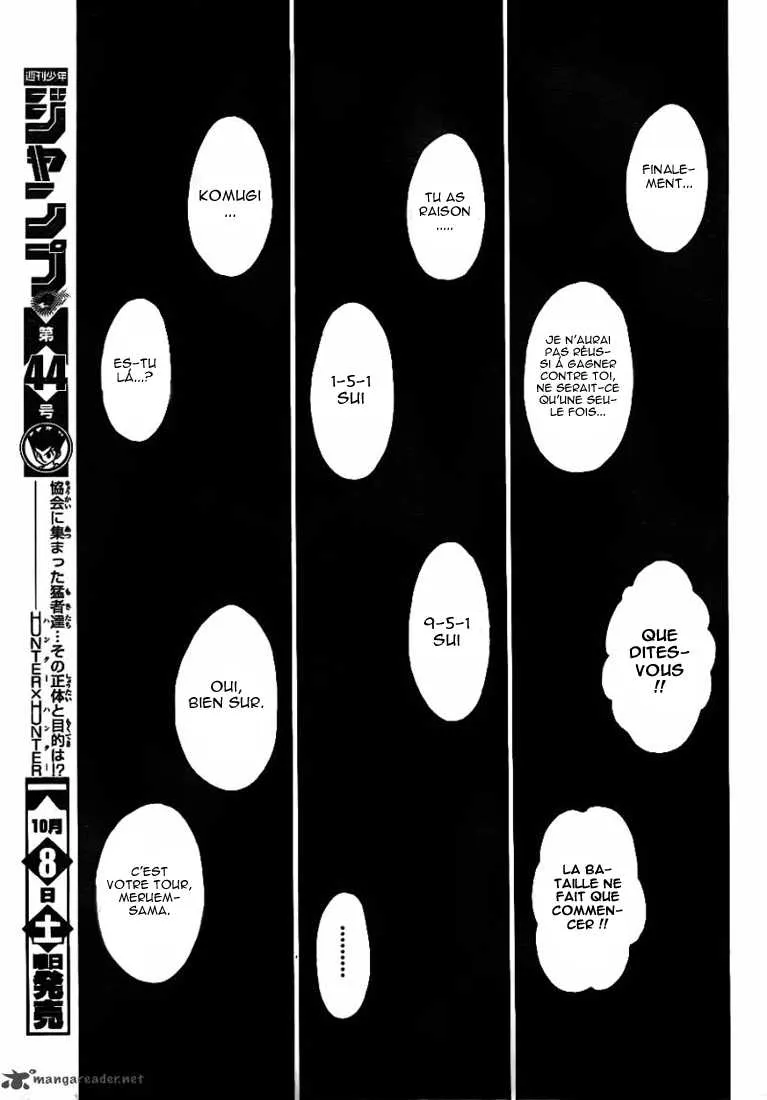 Hunter X Hunter Chapitre 318 page 3