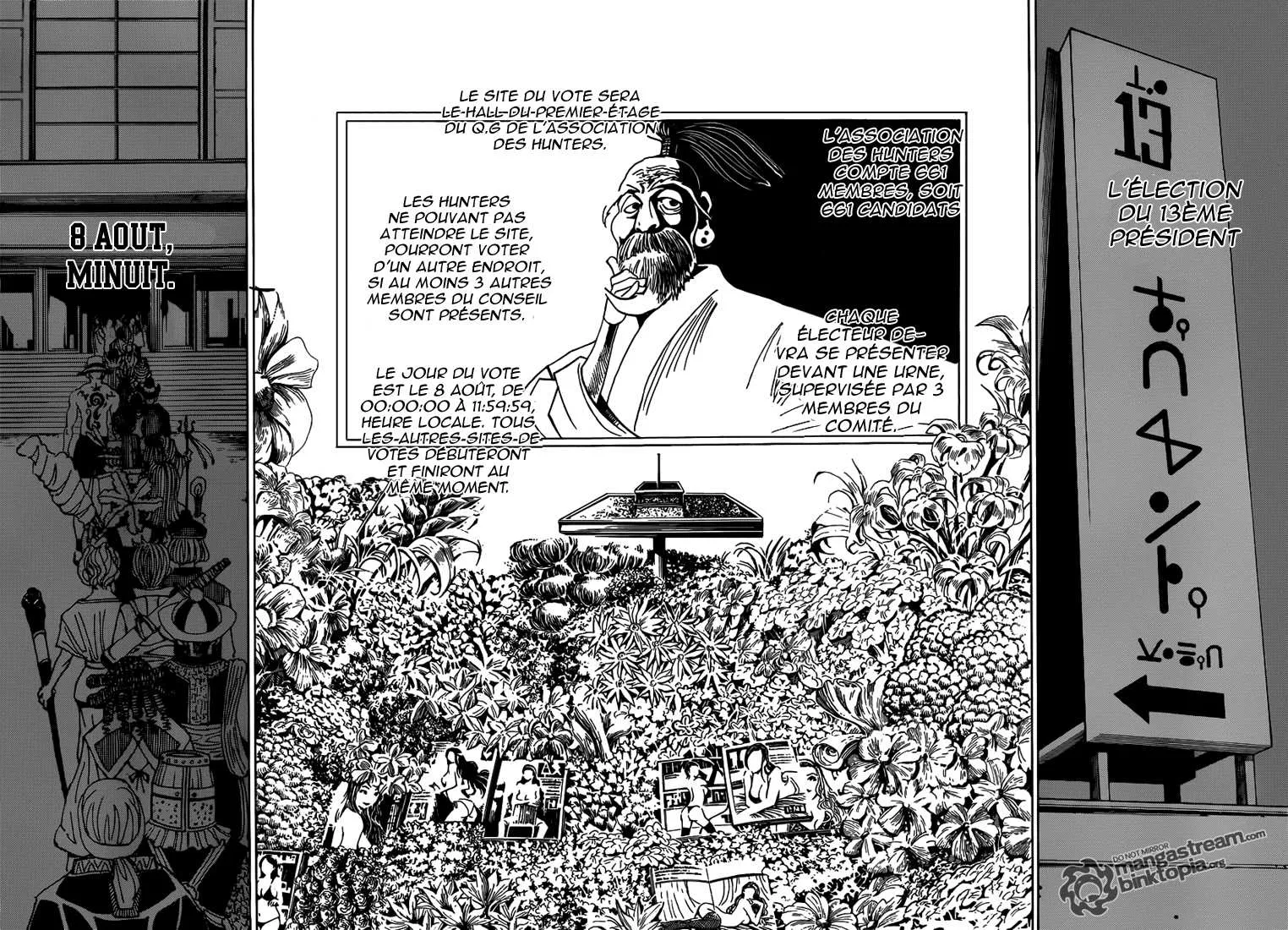 Hunter X Hunter Chapitre 320 page 9