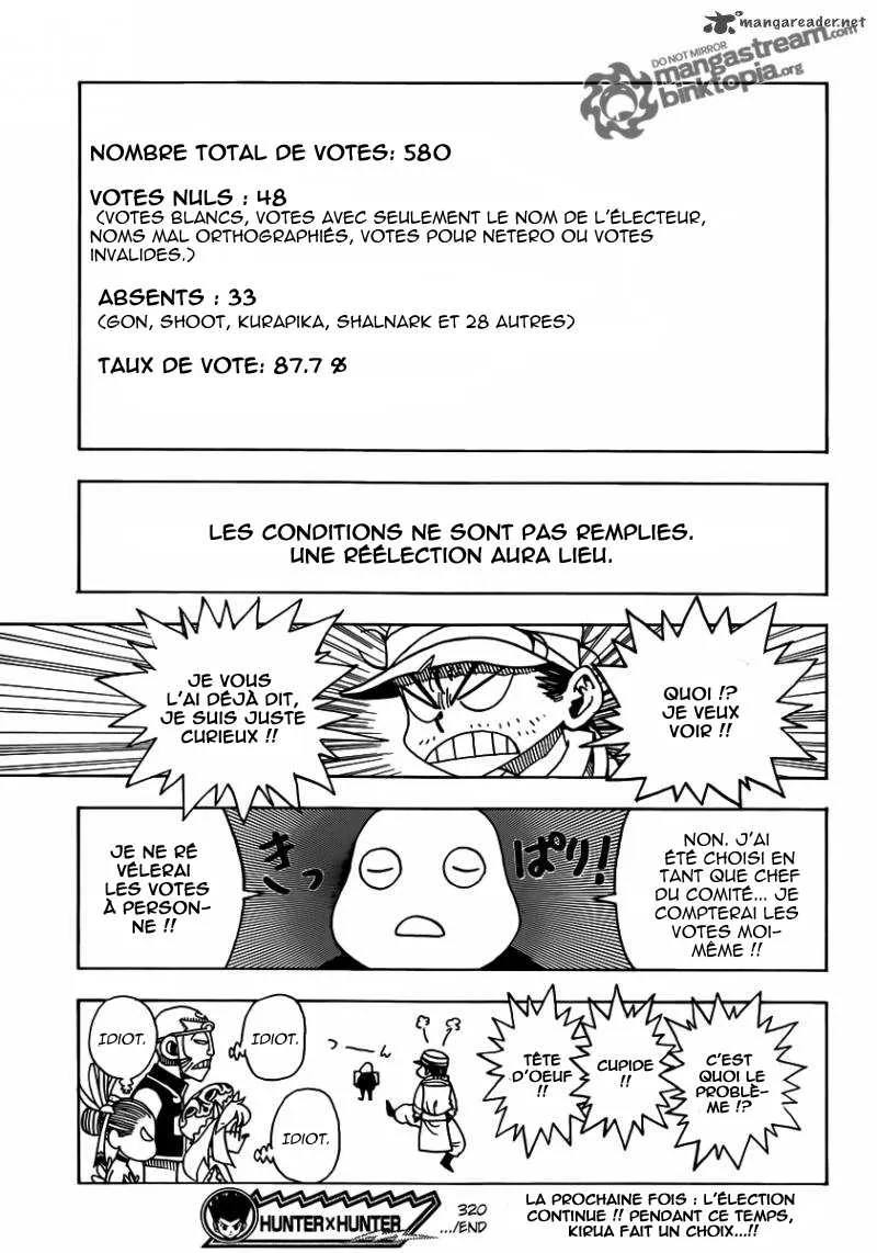 Hunter X Hunter Chapitre 320 page 16
