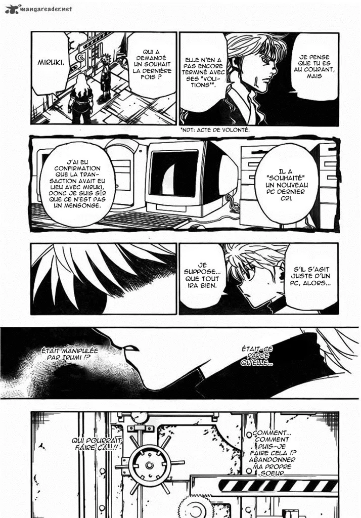 Hunter X Hunter Chapitre 322 page 3