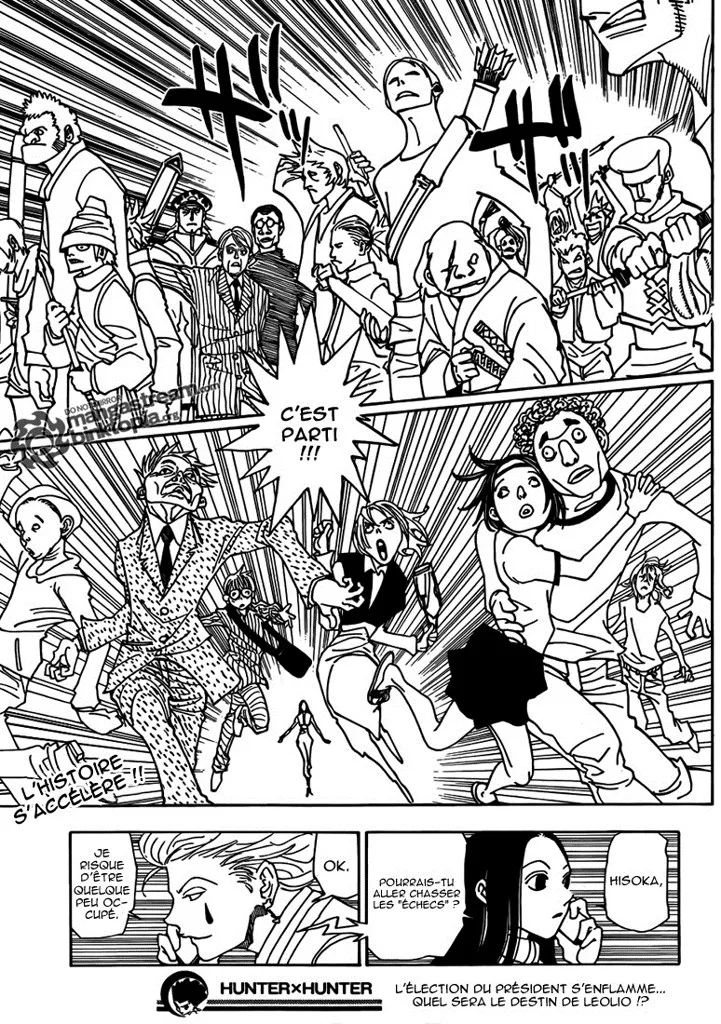Hunter X Hunter Chapitre 328 page 20
