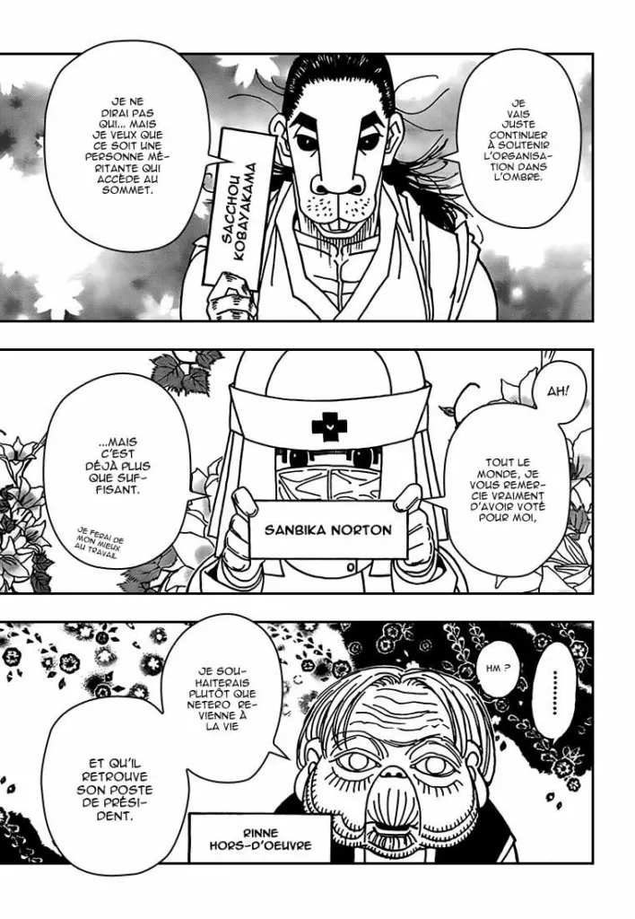 Hunter X Hunter Chapitre 329 page 4