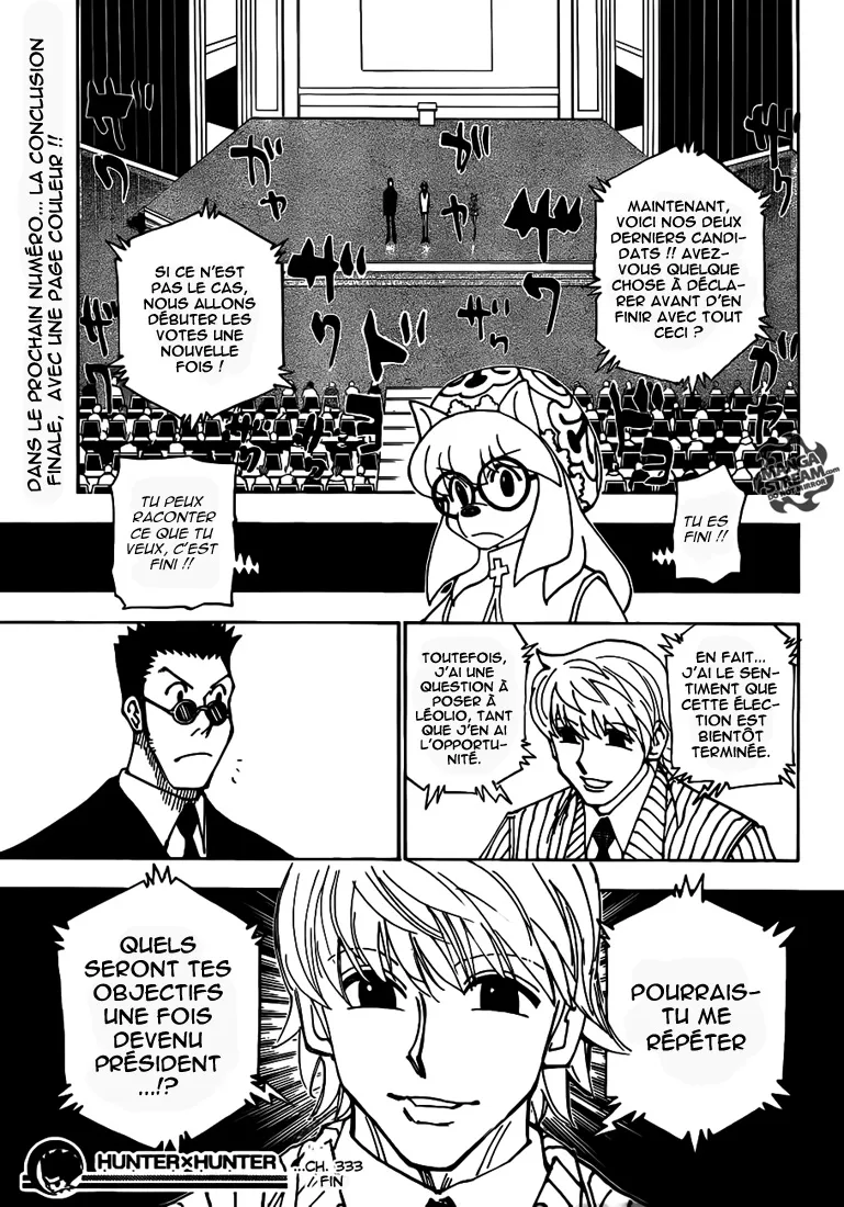 Hunter X Hunter Chapitre 333 page 18