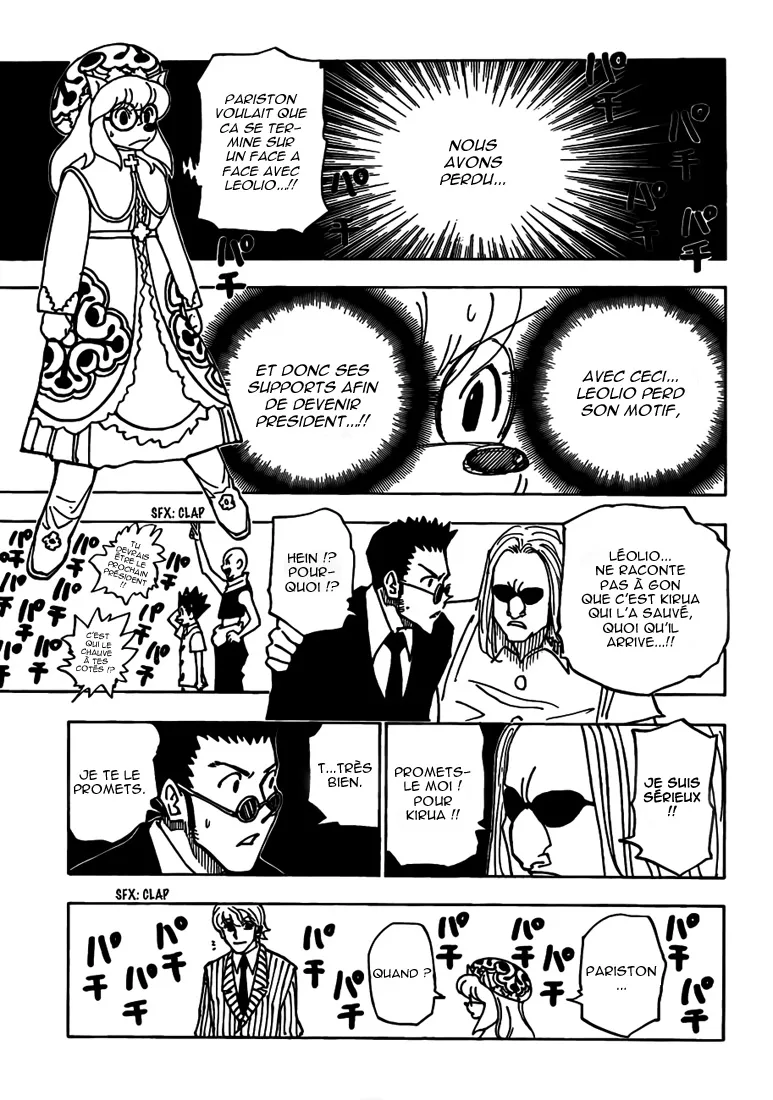 Hunter X Hunter Chapitre 334 page 12