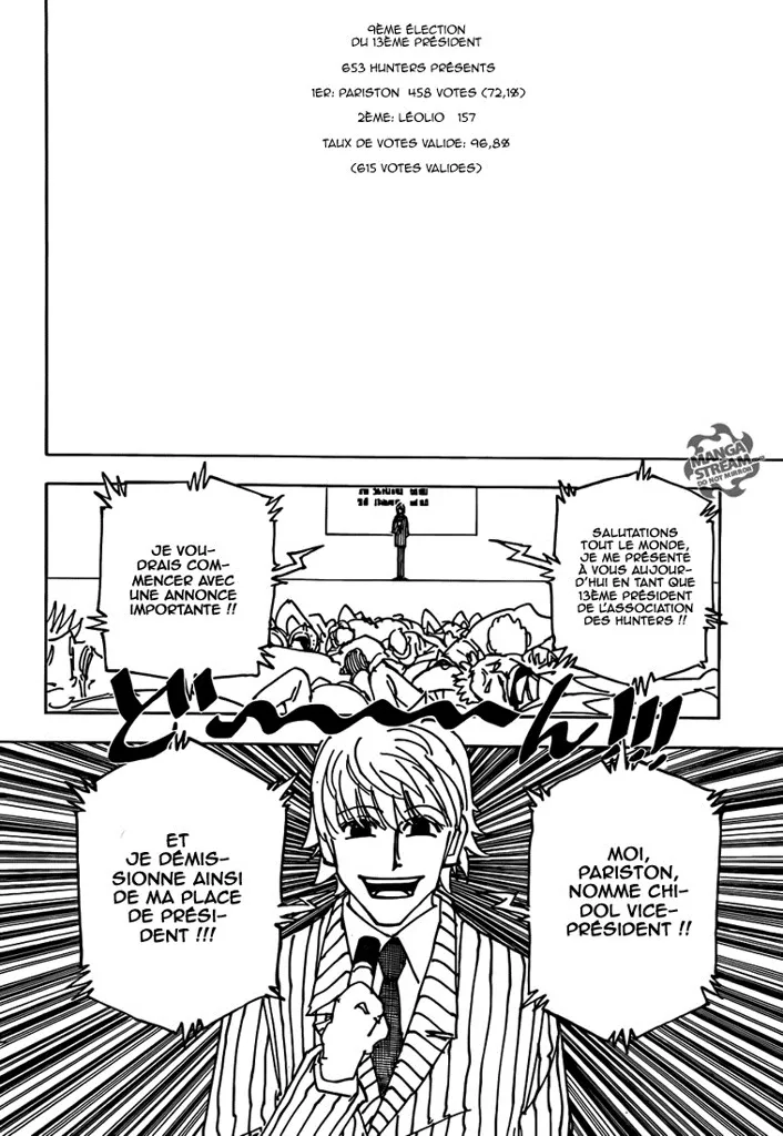 Hunter X Hunter Chapitre 335 page 14