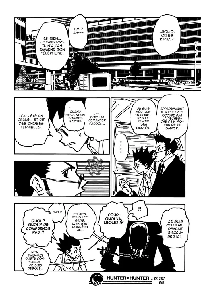 Hunter X Hunter Chapitre 335 page 18
