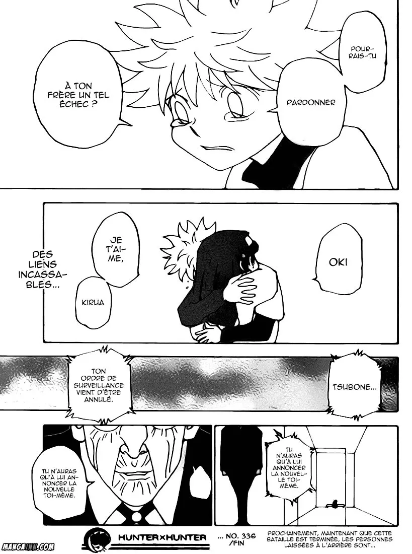 Hunter X Hunter Chapitre 336 page 19