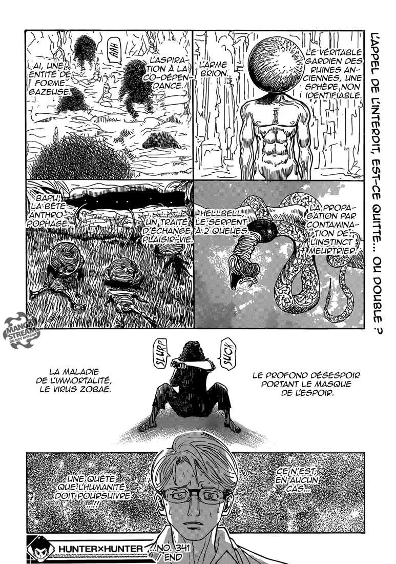 Hunter X Hunter Chapitre 341 page 20