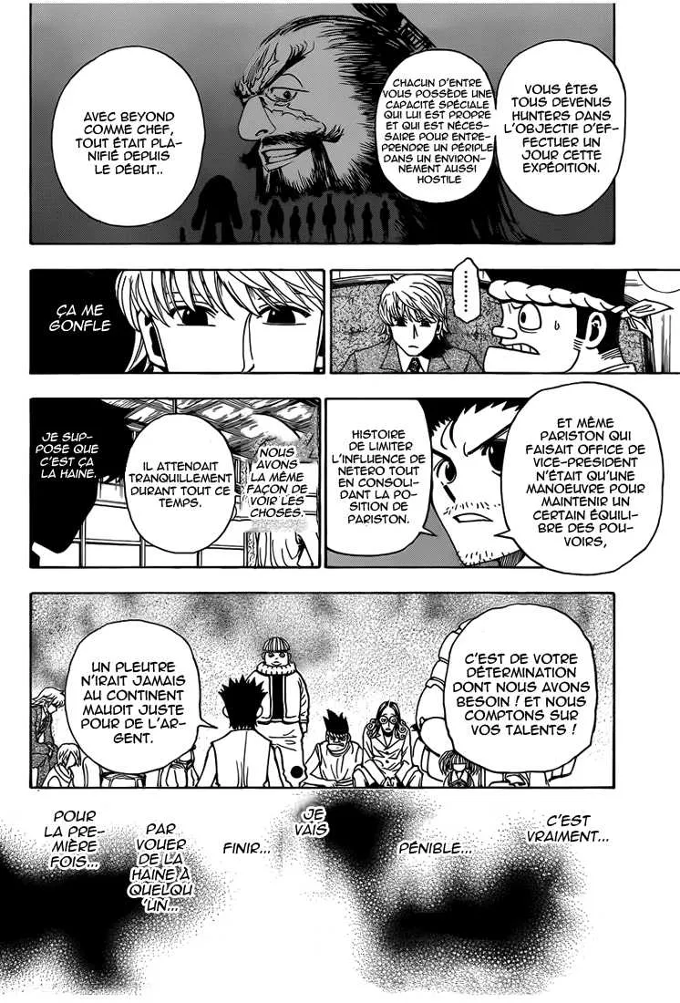 Hunter X Hunter Chapitre 345 page 8