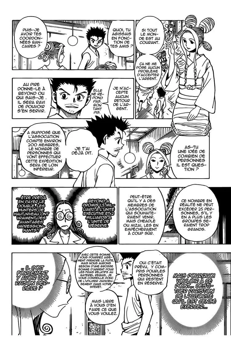 Hunter X Hunter Chapitre 345 page 10
