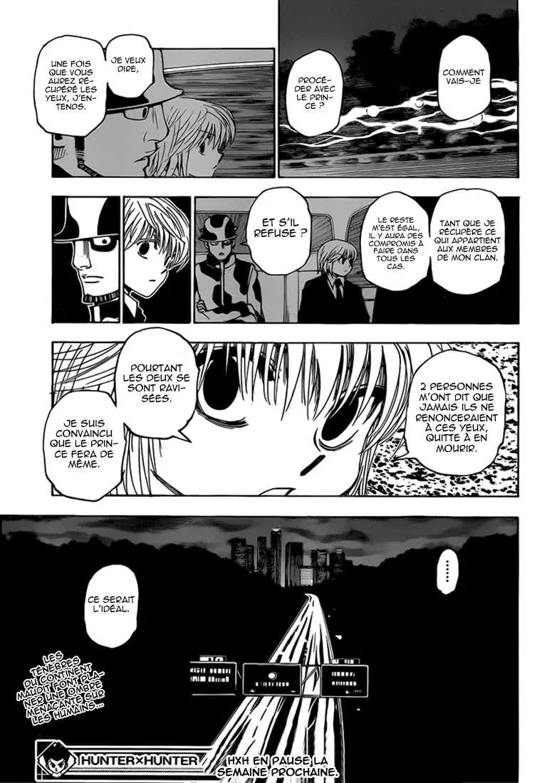 Hunter X Hunter Chapitre 345 page 19