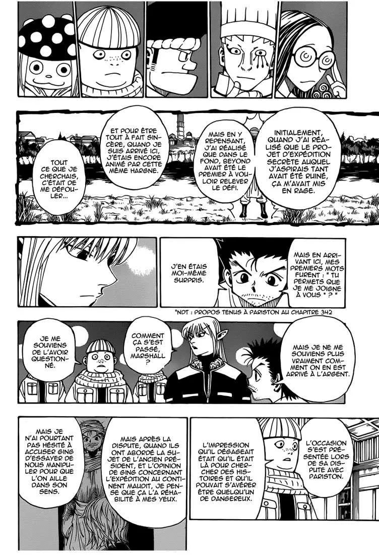 Hunter X Hunter Chapitre 347 page 16