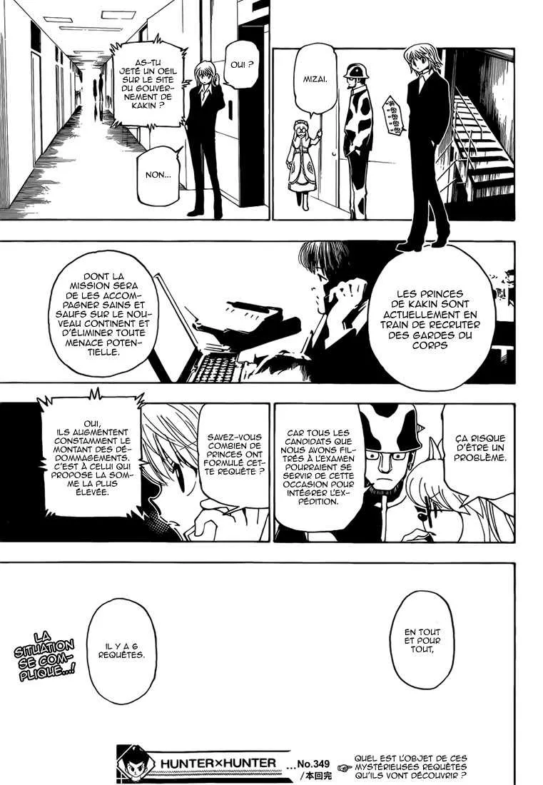 Hunter X Hunter Chapitre 349 page 18