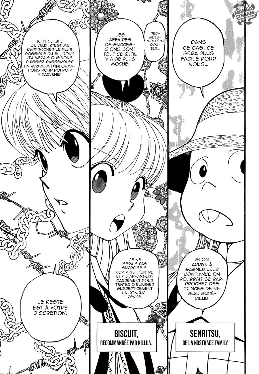 Hunter X Hunter Chapitre 350 page 3