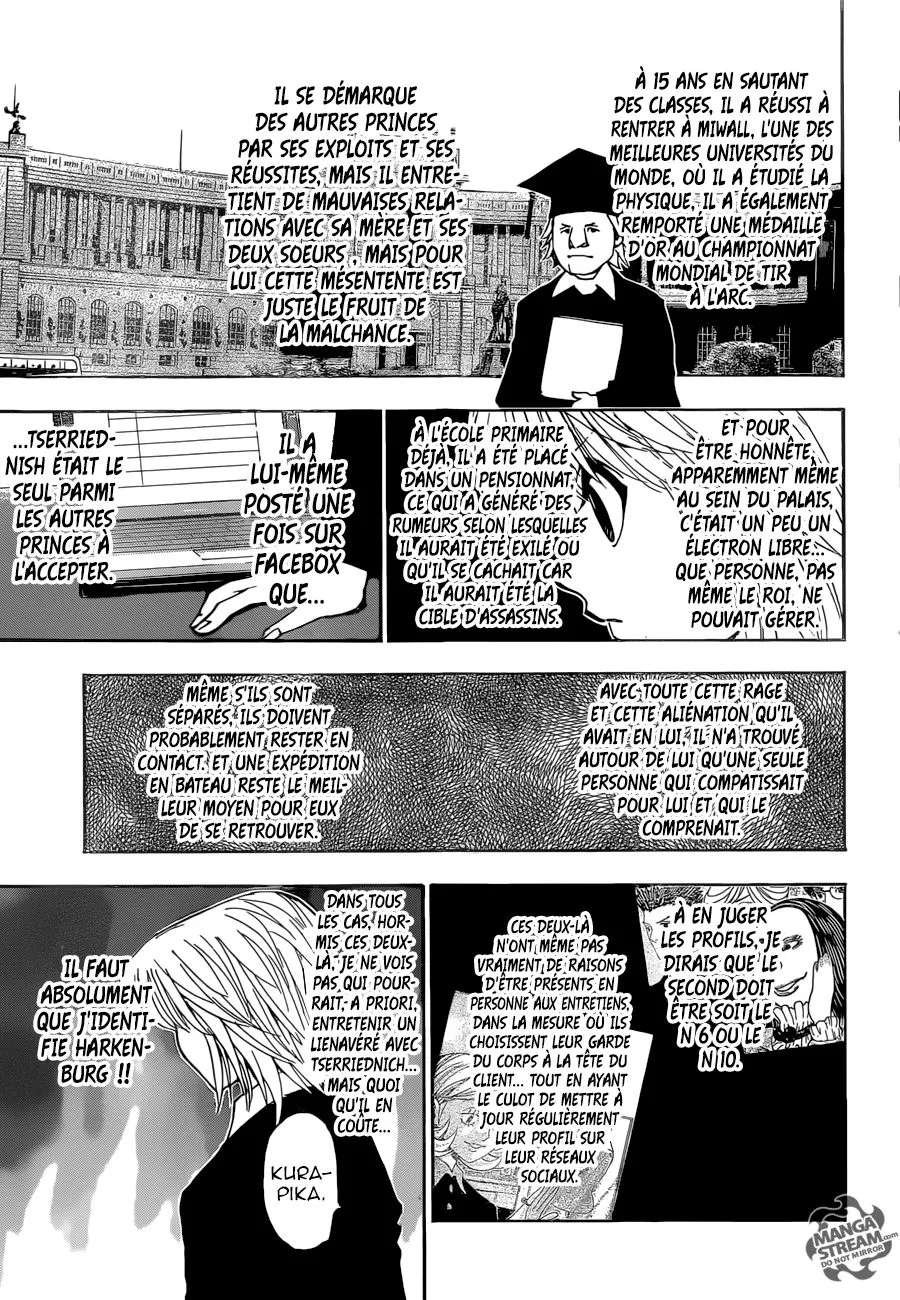 Hunter X Hunter Chapitre 350 page 7