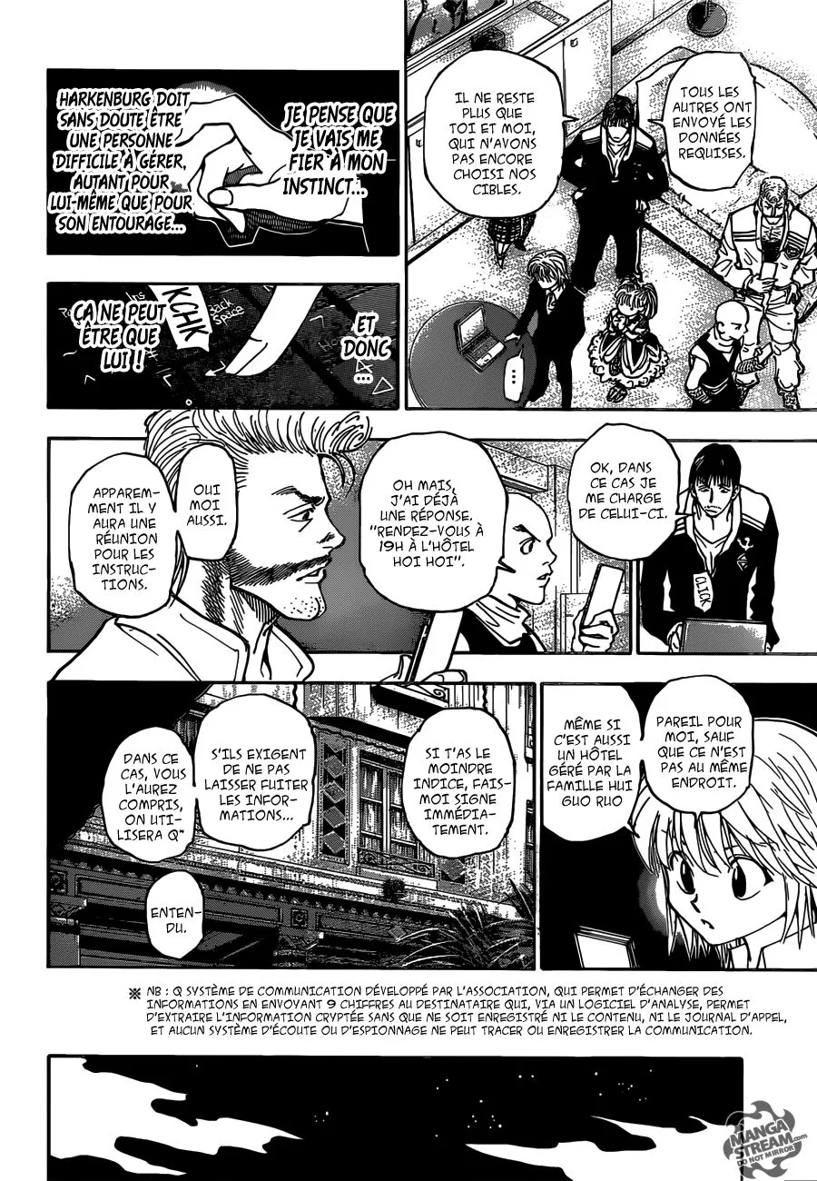 Hunter X Hunter Chapitre 350 page 8