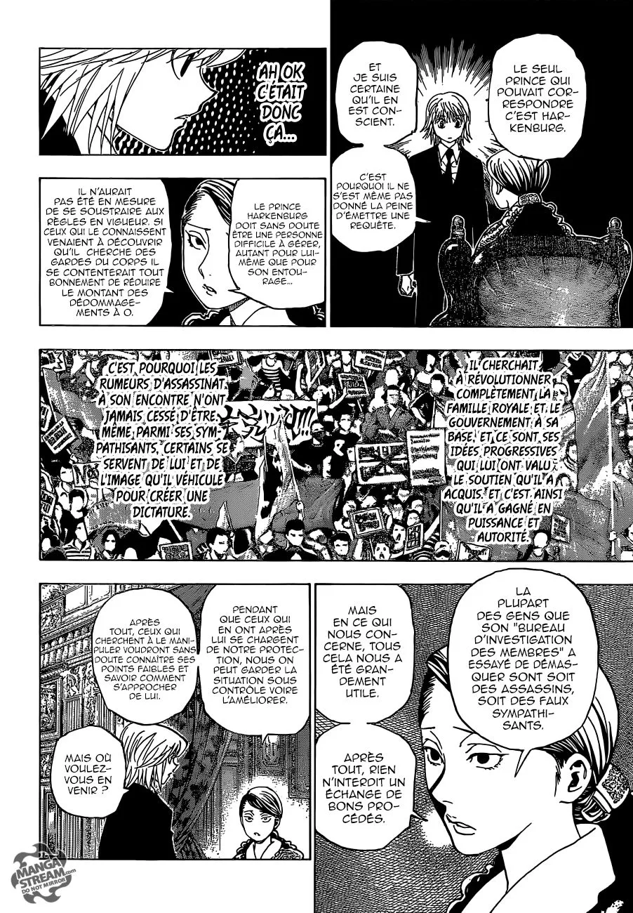 Hunter X Hunter Chapitre 350 page 12